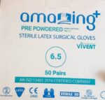 دستکش استریل جراحی شماره ۶/۵ - تصویر 2