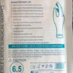 دستکش استریل جراحی شماره ۶/۵