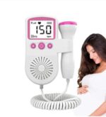دستگاه شنود و ضبط ضربان قلب جنین(سونیکید)Baby Doppler رنگ قرمز - تصویر 2