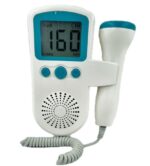 دستگاه شنود و ضبط ضربان قلب جنین(سونیکید)Baby Doppler رنگ آبی - تصویر 2