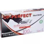دستکش نیتریل نیتکس ( مشکی )سایز  لارج ۱۰۰ عددیNitrile Nittex Op perfect