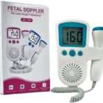 دستگاه شنود و ضبط ضربان قلب جنین(سونیکید)Baby Doppler رنگ آبی