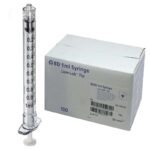 سرنگ انسولین شیشه‌ای 1ml بی دی BD اصل آمریکا